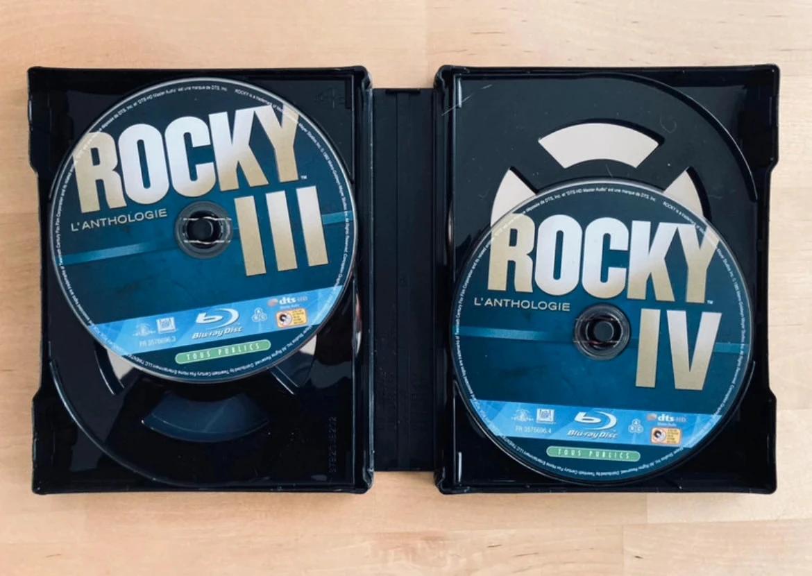 Coffret Steelbook Blu-ray intégrale Rocky Sylvester Stallone editie limitée. – photo 4